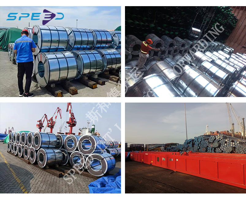 Breakbulk: zware stalen spoelen en pijpen